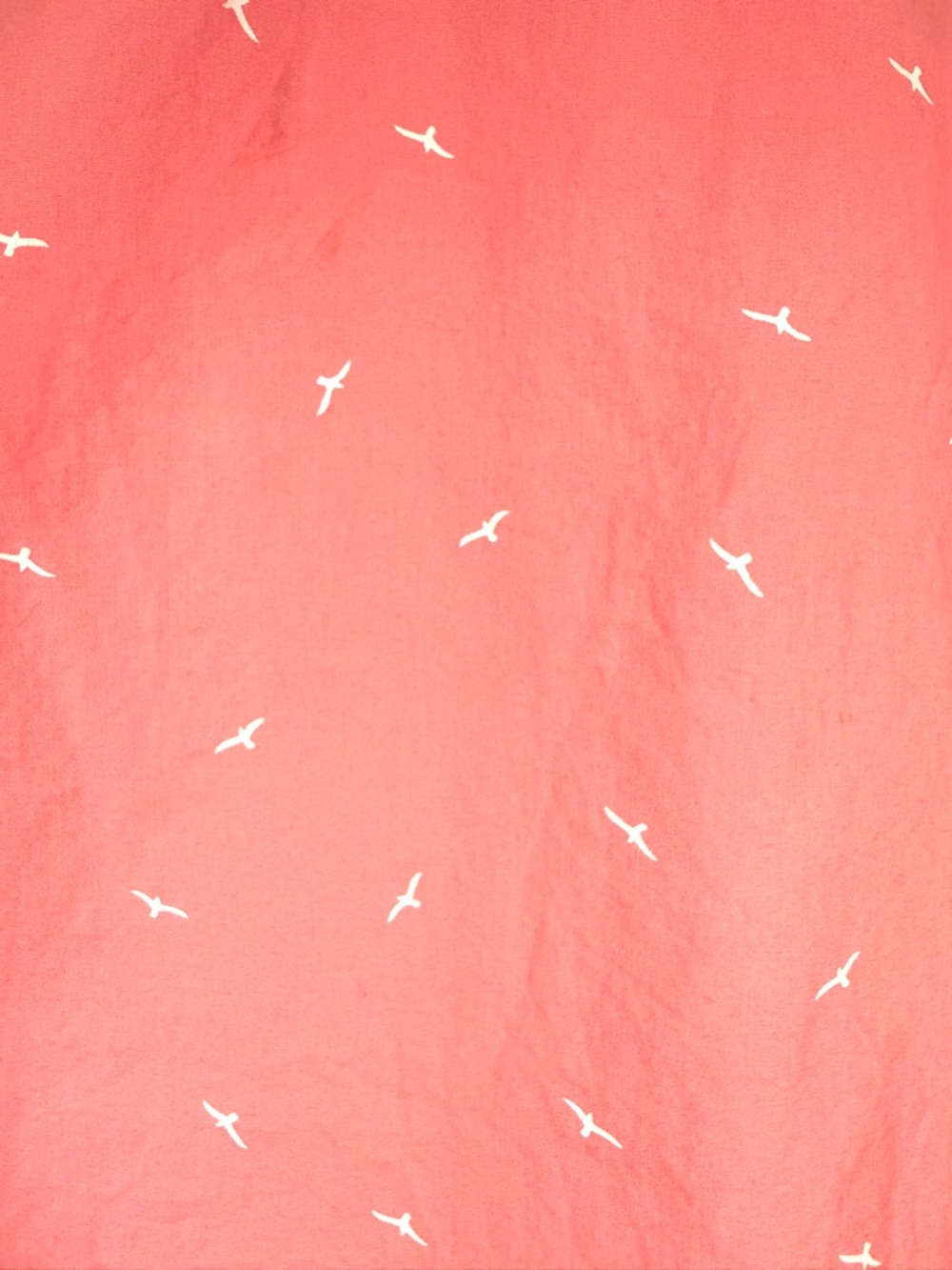 Denim & Flower Ricky Singh Pink Bird Slim Fit Short Sleeve Button Down Shirt S - Picture 6 of 12